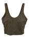 Lululemon Size 6 Green & Purple Nylon Blend Sports Bra Top Green & Purple / 6
