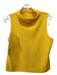 St John Sport Size S Yellow Wool Blend High Neck Sleeveless Top Yellow / S