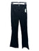 Paige Size 27 Black Cotton Corduroy Flare High Rise Pants Black / 27