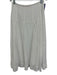 Olivaceous Size S White Cotton Eyelet Paneled Side Zip Midi Skirt White / S