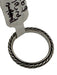 David Yurman Silver 925 Sterling Silver Cable Ring Silver