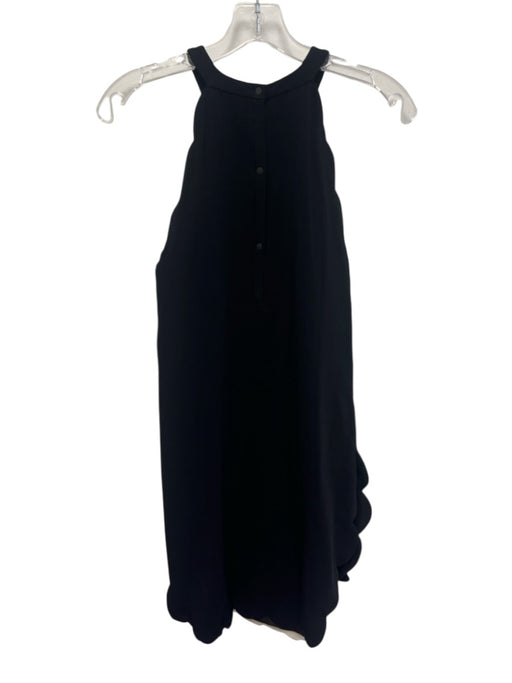 A.L.C. Size 6 Black & White Scalloped Sleeveless Knee Length Dress Black & White / 6
