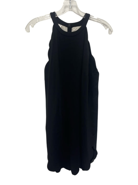 A.L.C. Size 6 Black & White Scalloped Sleeveless Knee Length Dress Black & White / 6
