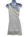 Outdoor Voices Size S White Nylon Blend One Shoulder Athletic Knee Length Dress White / S