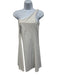 Outdoor Voices Size S White Nylon Blend One Shoulder Athletic Knee Length Dress White / S