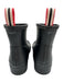 Hunter Shoe Size 8 Black Rubber Rain Boots Booties Black / 8