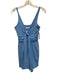Susana Monaco Size S Blue Nylon Blend Sleeveless Tie Detail pleats Romper Blue / S