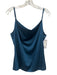 Sen Size Nano Green blue Polyester Sleeveless Top Green blue / Nano