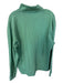 Johnnie-O Green & Navy Cotton Color Block Long Sleeve Half Zip Men's Pullover Green & Navy / XL