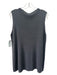 Eileen Fisher Size L Gray Wool Crewneck Sleeveless Tunic Top Gray / L