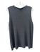 Eileen Fisher Size L Gray Wool Crewneck Sleeveless Tunic Top Gray / L