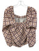Mason's Daughter Size XS Beige, Red, Multi Polyester Long puff sleeve Top Beige, Red, Multi / XS