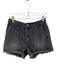 We The Free Size 27 Gray Wash Cotton Denim Button Fly High Rise Raw Hem Shorts Gray Wash / 27