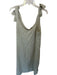 Valentina Naldi Size S Taupe Linen Tie Straps Maxi Dress Taupe / S
