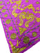 Versace Pink & Yellow Abstract Logo scarf Pink & Yellow / One Size