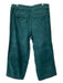 Fat Face Size 12 Dark Green Cotton Corduroy Patch Pockets Straight Pants Dark Green / 12