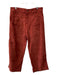 Fat Face Size 12 Brick Red Cotton Corduroy Patch Pockets Straight Pants Brick Red / 12