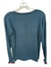 Lisa Todd Size S Teal & Red Cotton & Cashmere Embroidered Person Sweater Teal & Red / S