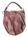 Puntotres Brown Leather Front Flap Shoulder Strap Bag Brown / M