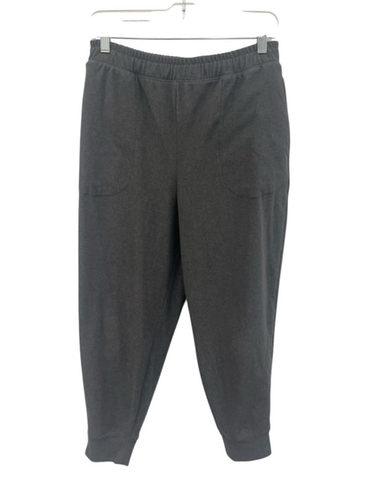 Varley Size S/M Dark Gray Polyester Elastic Waist Pockets Cinched Sweatpants Dark Gray / S/M