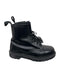 Dr Marten Shoe Size 7 Black Leather Combat Laces Boots Black / 7