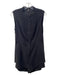 BCBG Maxazria Size XS Black Polyester Blend Sleeveless Standing Collar Romper Black / XS