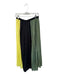 By Anthropologie Size M Yellow, Pink & Green Polyester & Viscose Pleated Skirt Yellow, Pink & Green / M