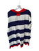 We The Free Size M White, Red, & Blue Cotton Short Sleeve Button Collar Dress White, Red, & Blue / M