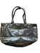 Coach Brown & Gold Patent Leather Top Handles Side Zipper Tote Bag Brown & Gold / M