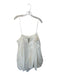 Free People Size L White Cotton Spaghetti Strap lined short Dress White / L