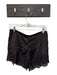 Brit the Label Size L Chocolate Brown Polyester Elastic Waist Lace Trim Shorts Chocolate Brown / L