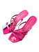 Stuart Weitzman Shoe Size 7.5 Hot pink Patent Leather Stiletto Sandals Hot pink / 7.5