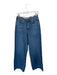 Wrangler Size 27 Med Dark Wash Cotton High Waist Wide Leg Jeans Med Dark Wash / 27