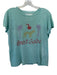 Mother Size M Sea Green Linen Short Sleeve Graphic Top Sea Green / M