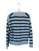 Rails Size M Blue & Navy Cotton Long Sleeve Striped Knit Cardigan Sweater Blue & Navy / M