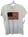 Polo Ralph Lauren Size L White Red & Blue Cotton Embroidered American Flag Top White Red & Blue / L