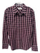 Isabel Marant Etoile Size 40 Black, Red, White Cotton Long Sleeve Plaid Top Black, Red, White / 40