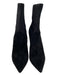 Gianvito Rossi Shoe Size 39 Black Suede Pointed Toe Ankle Stretch Booties Black / 39