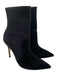 Gianvito Rossi Shoe Size 39 Black Suede Pointed Toe Ankle Stretch Booties Black / 39