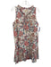 Perry Walker Size 2 White, Blue, Pink Cotton Block Printed Botanical Dress White, Blue, Pink / 2