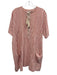 India Collection Emerson Fry Size One Size Pink & White Cotton Pocket Dress Pink & White / One Size