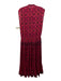 Bell by Alicia Bell Size S Magenta Pink & Blue Silk & Cotton Floral Dress Magenta Pink & Blue / S