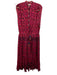 Bell by Alicia Bell Size S Magenta Pink & Blue Silk & Cotton Floral Dress Magenta Pink & Blue / S