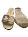 Sam Edelman Shoe Size 7.5 Tan Woven Tortoiseshell Buckle Platform Sandals Tan / 7.5