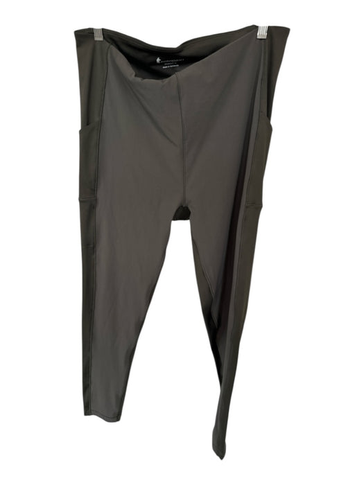 Cotopaxi Size XL Olive Green Recycled Polyester Blend High Waist Athletic Pants Olive Green / XL