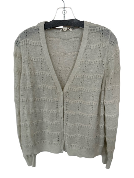 Boden Size XL Sage green Polyamide Blend Long Sleeve Loose Knit Cardigan Sweater Sage green / XL