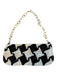 Pierre Urbach Black & White Sequin Chain Strap shoulder bag Bag Black & White / XS