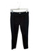 Ecru Size XS Black Suede Elastic Waist Skinny Legging Pants Black / XS