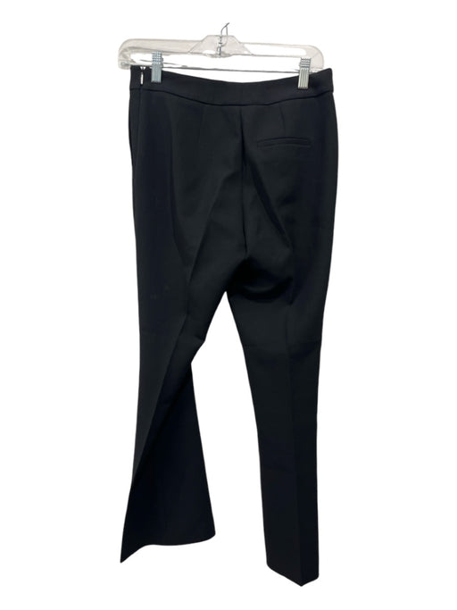 Boss Hugo Boss Size 4 Black Polyester Blend Side Zip Cigarette Pants Black / 4