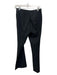 Boss Hugo Boss Size 4 Black Polyester Blend Side Zip Cigarette Pants Black / 4